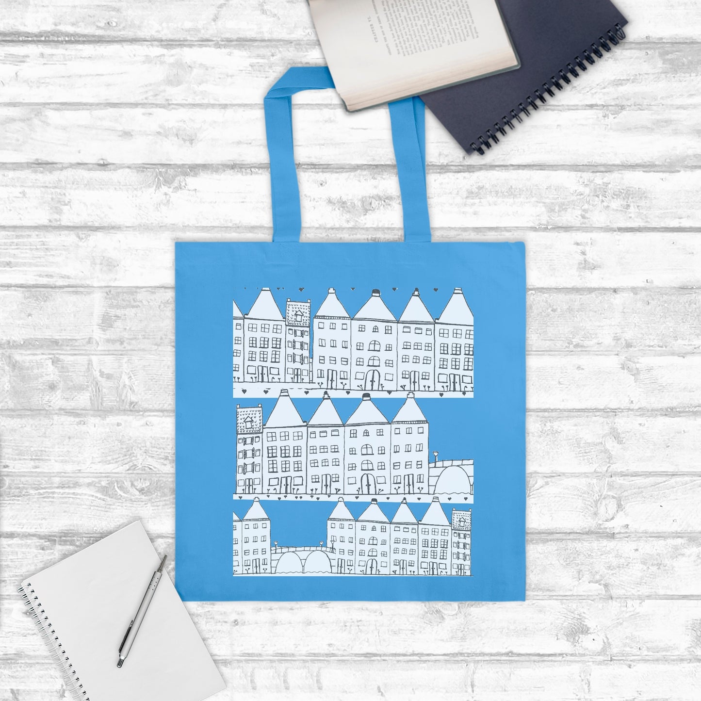 Charming City Tote Bag Lightweight (10 available colors)
