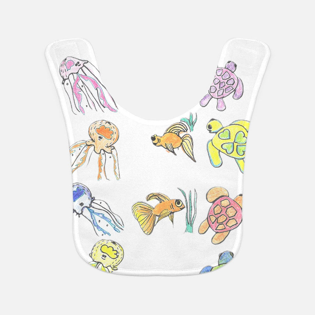 Sealife Baby Bib
