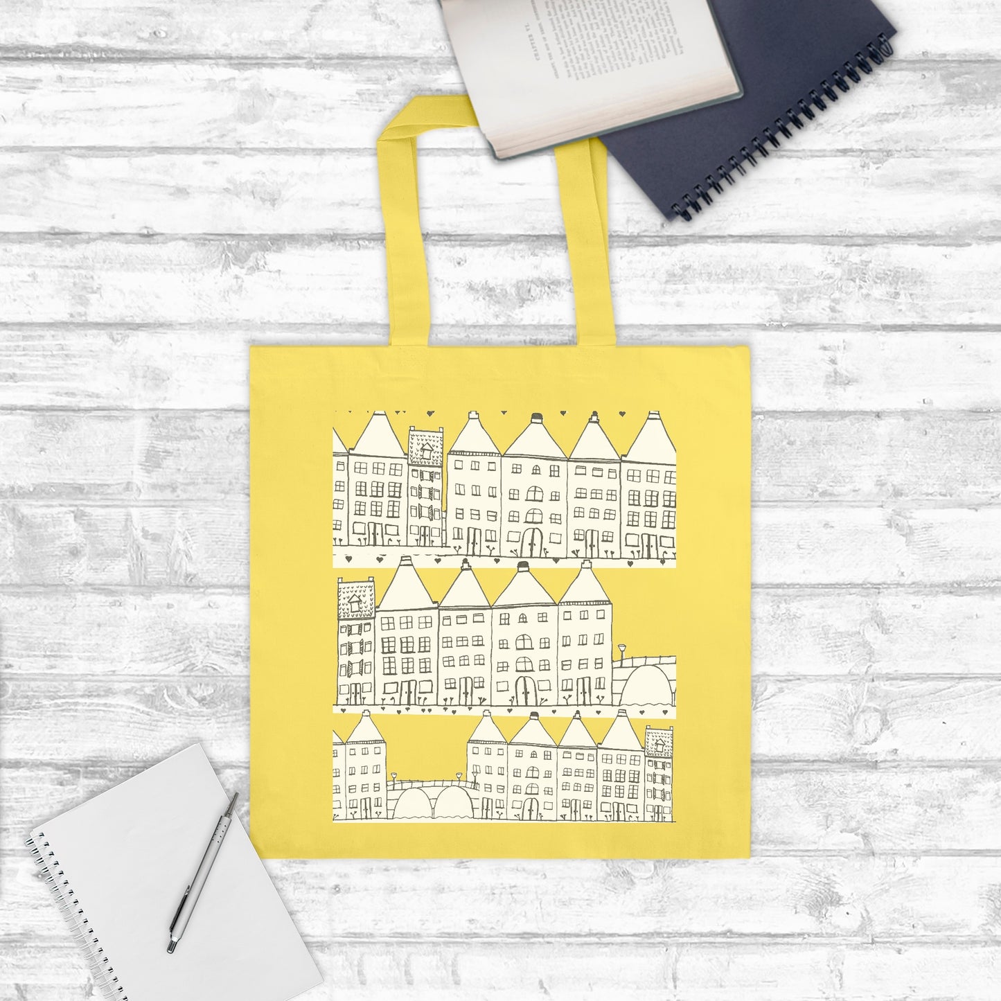 Charming City Tote Bag Lightweight (10 available colors)