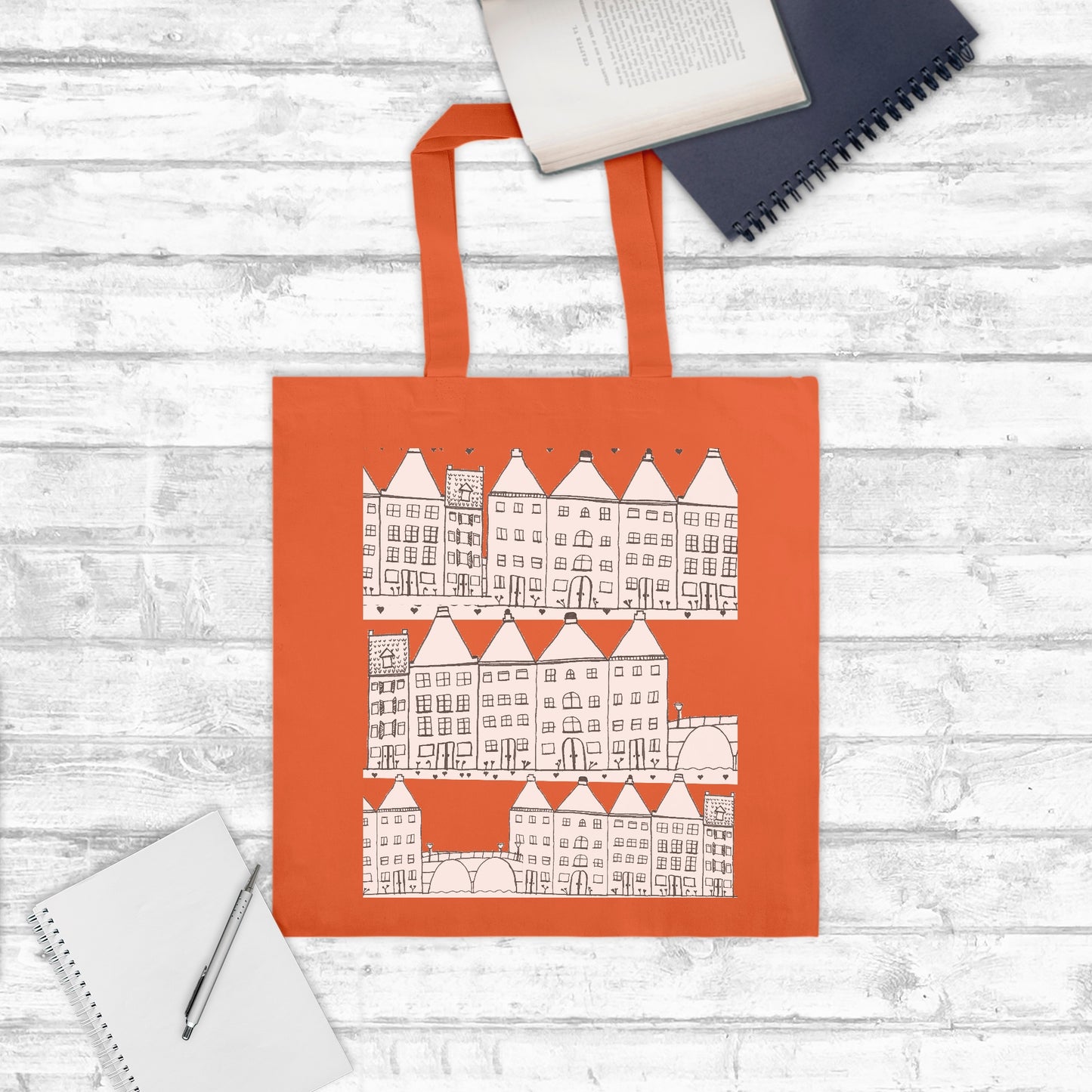 Charming City Tote Bag Lightweight (10 available colors)