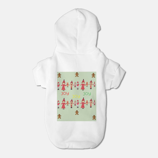 Joy Joy Holiday Pet Hoodie -  Small Breed