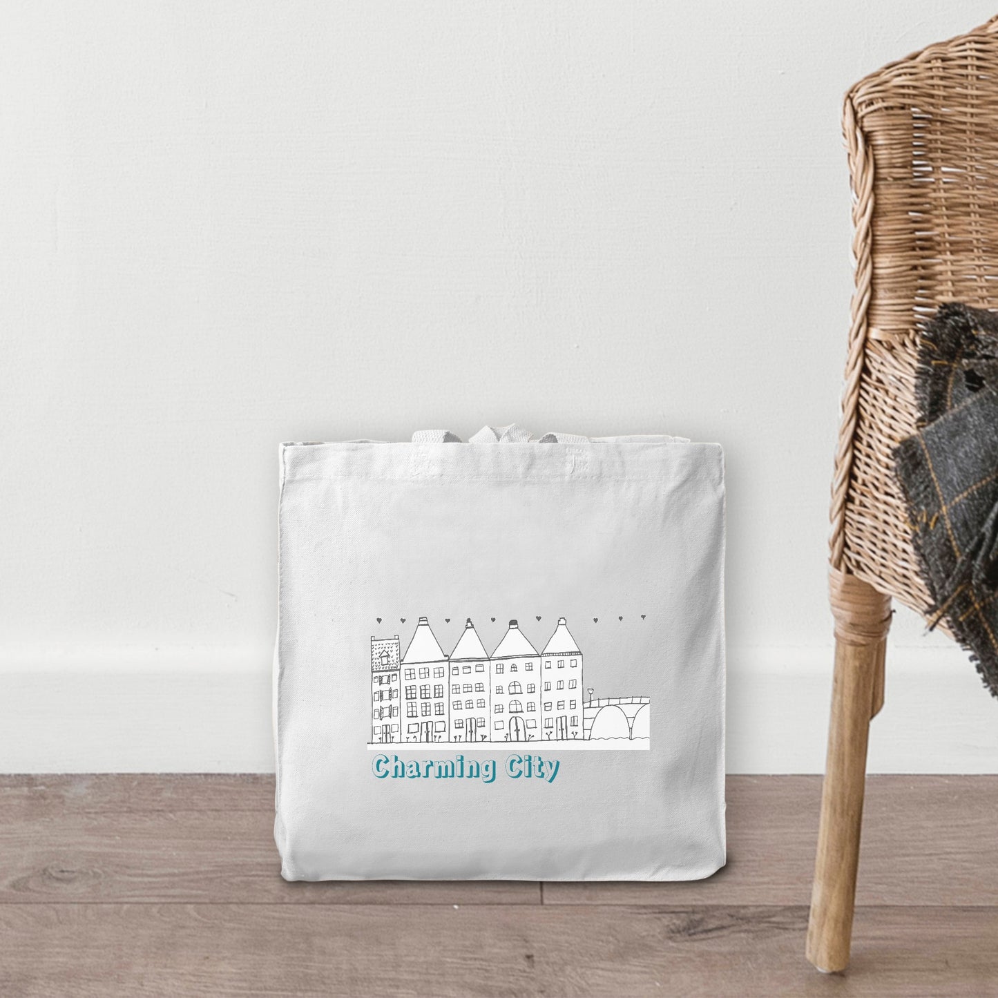 Charming City Tote Bag Heavy (2 available colors)