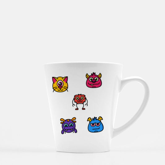 Monster Before Coffee Mug Latte 12 oz.