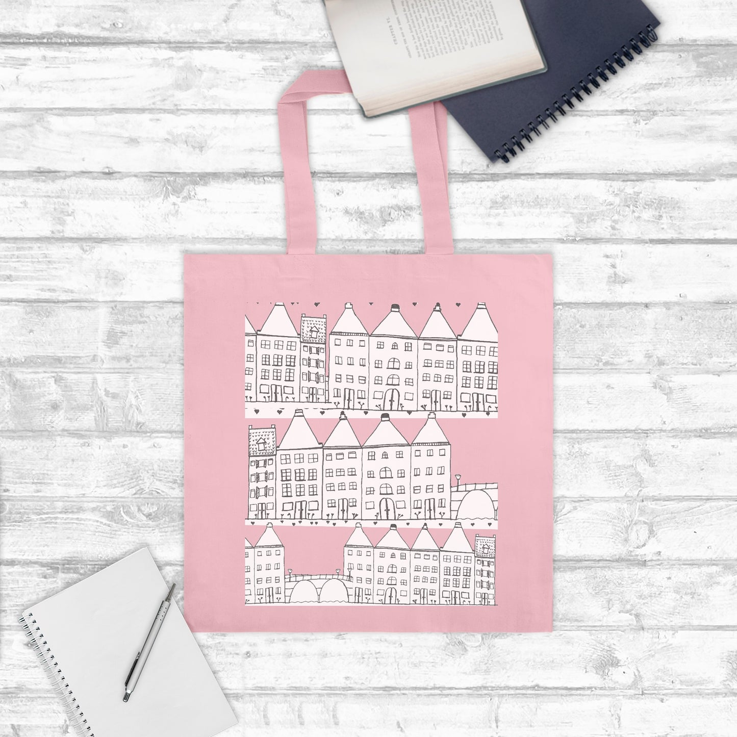 Charming City Tote Bag Lightweight (10 available colors)