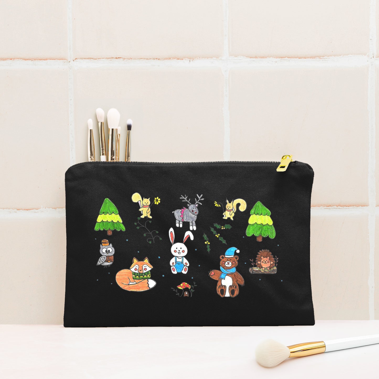 Forest Friends Storage Pouch