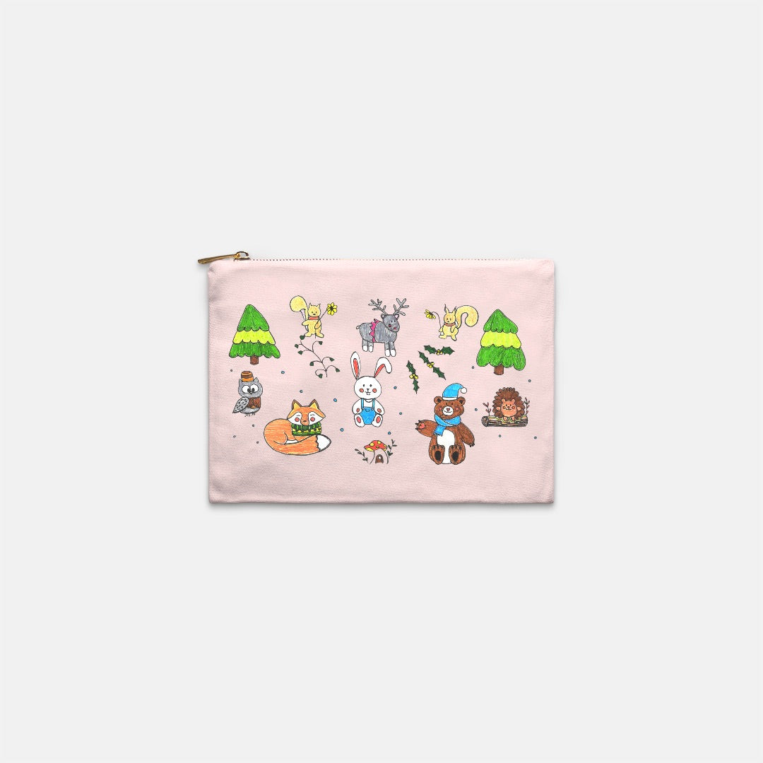 Forest Friends Storage Pouch
