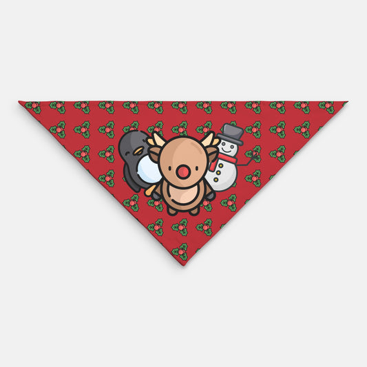 Reindeer and Co. Pet Bandana