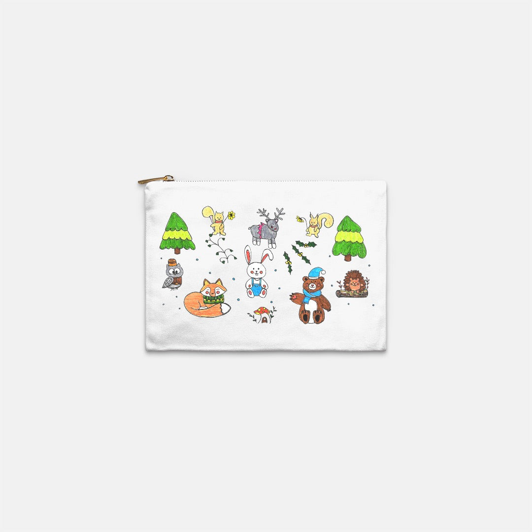 Forest Friends Storage Pouch