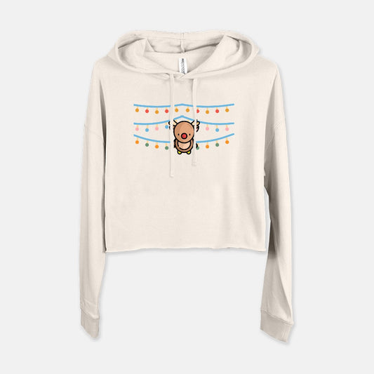 Reindeer and Co. Women's Cropped Sweatshirt