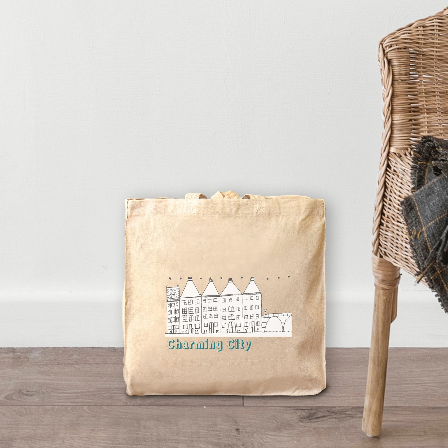 Charming City Tote Bag Heavy (2 available colors)