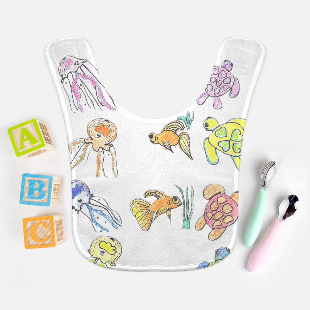 Sealife Baby Bib