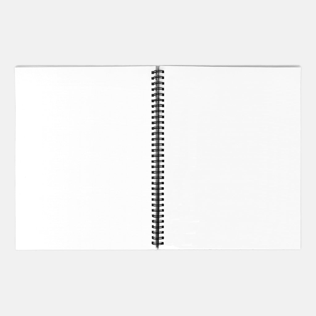 Charming City Notebook Softcover Spiral 8.5 x 11