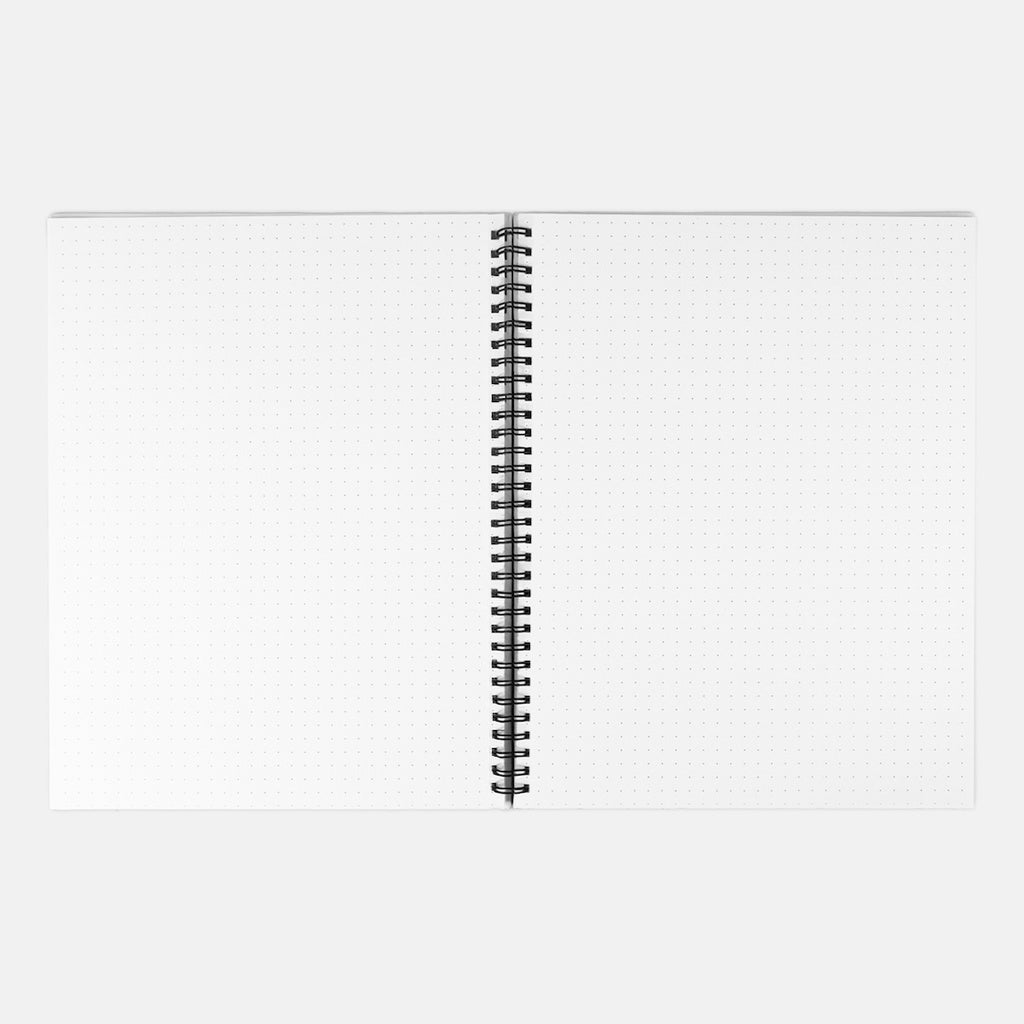 Charming City Notebook Softcover Spiral 8.5 x 11