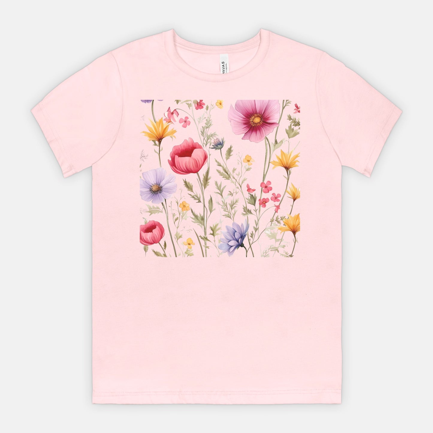 Wild Floral Unisex Tee (available 8+ colors)