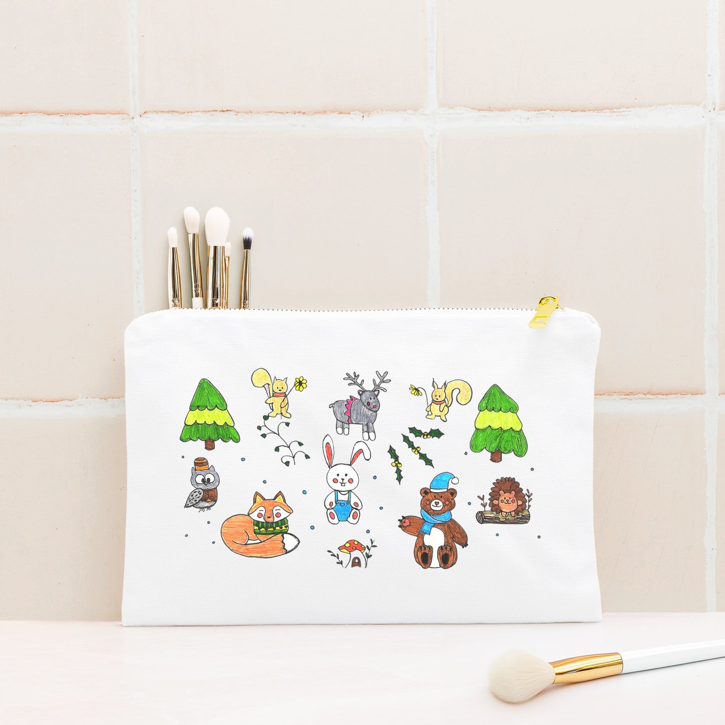 Forest Friends Storage Pouch
