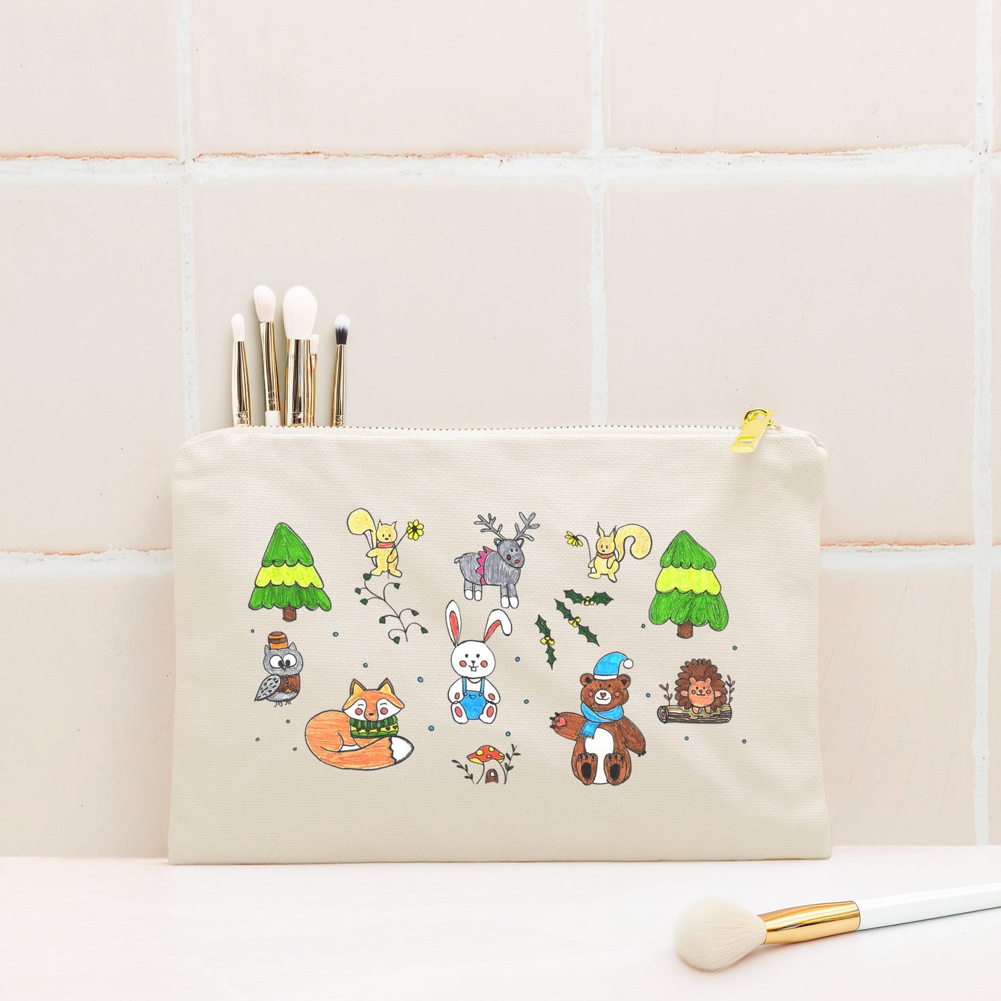 Forest Friends Storage Pouch