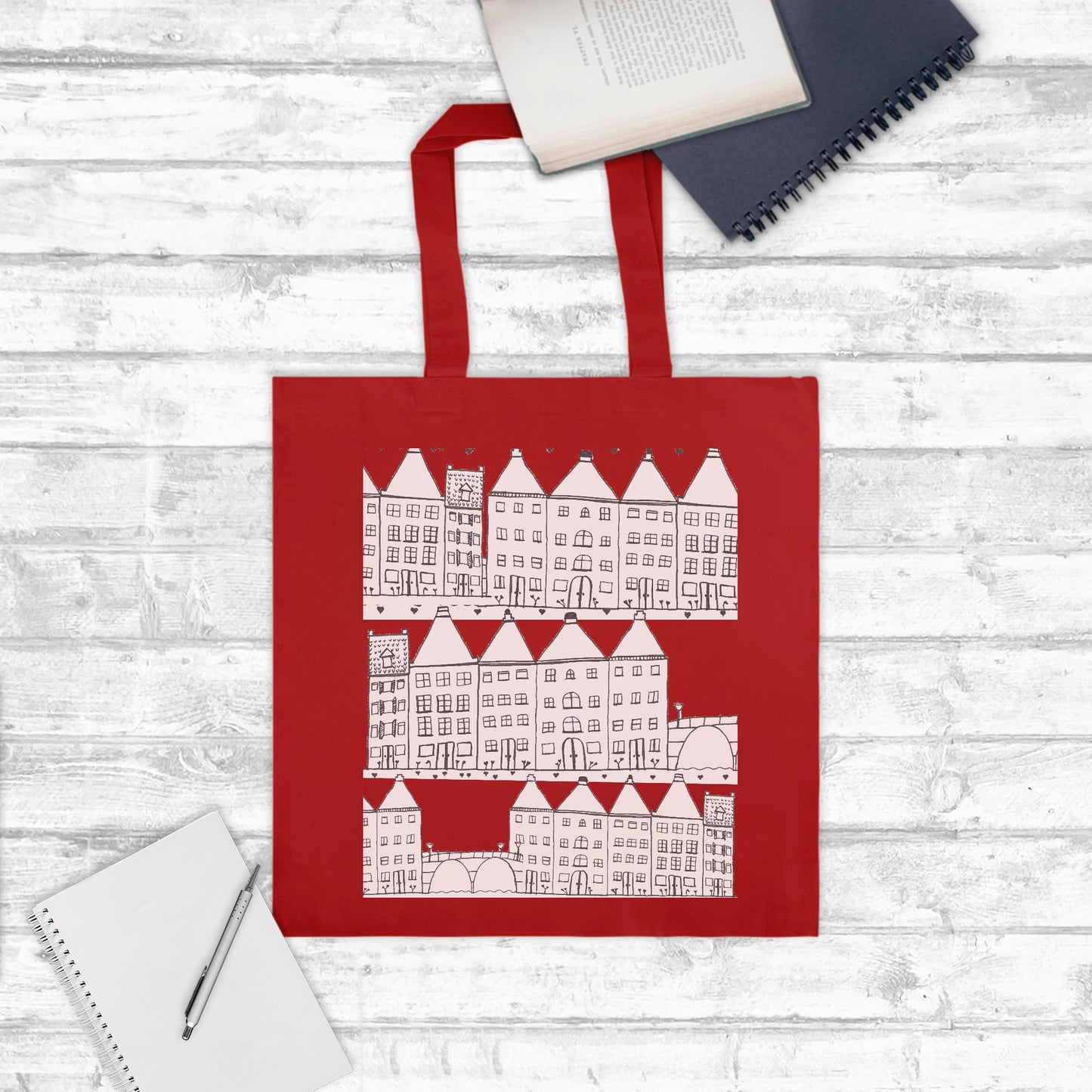 Charming City Tote Bag Lightweight (10 available colors)