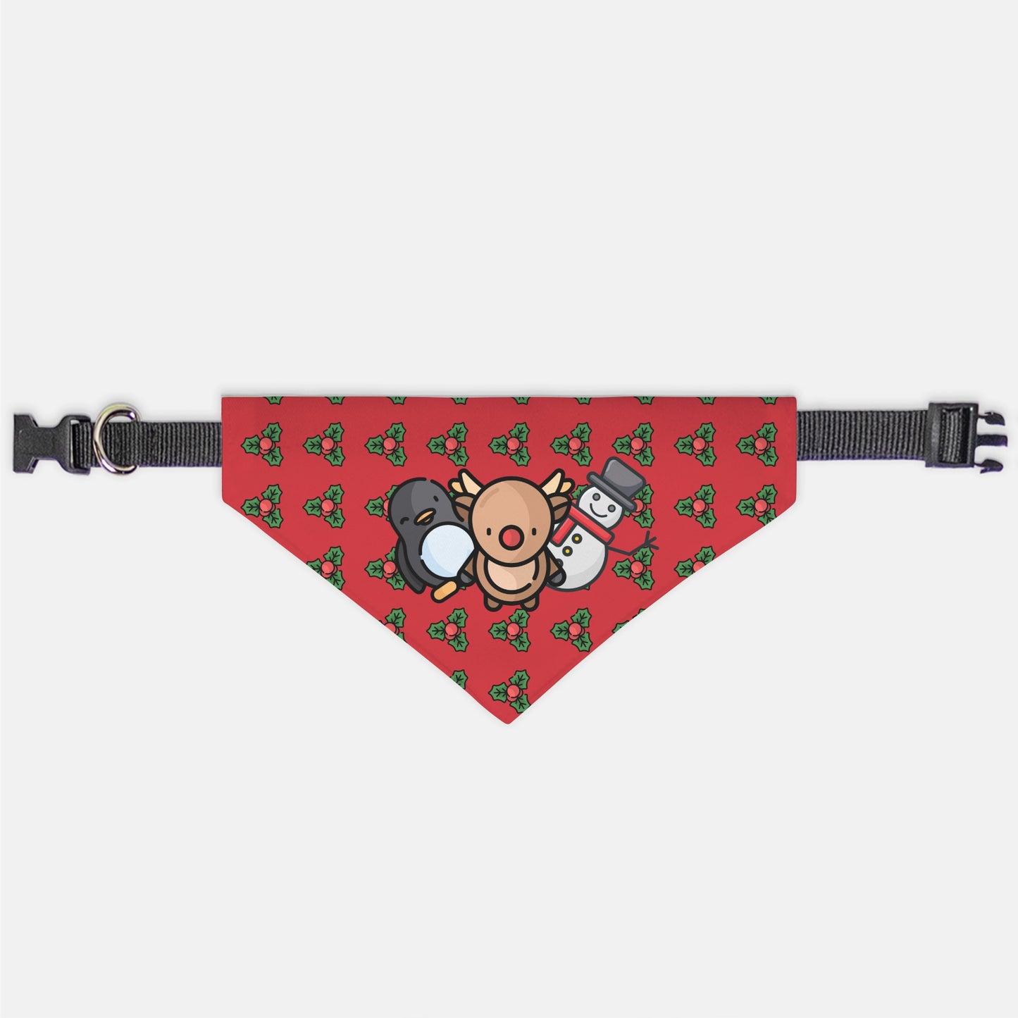 Reindeer and Co. Collar Pet Bandana (Sm & Med)