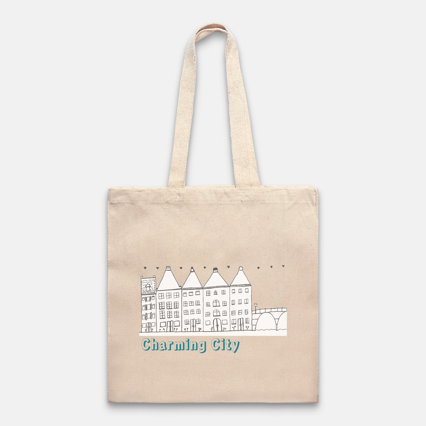 Charming City Tote Bag Heavy (2 available colors)