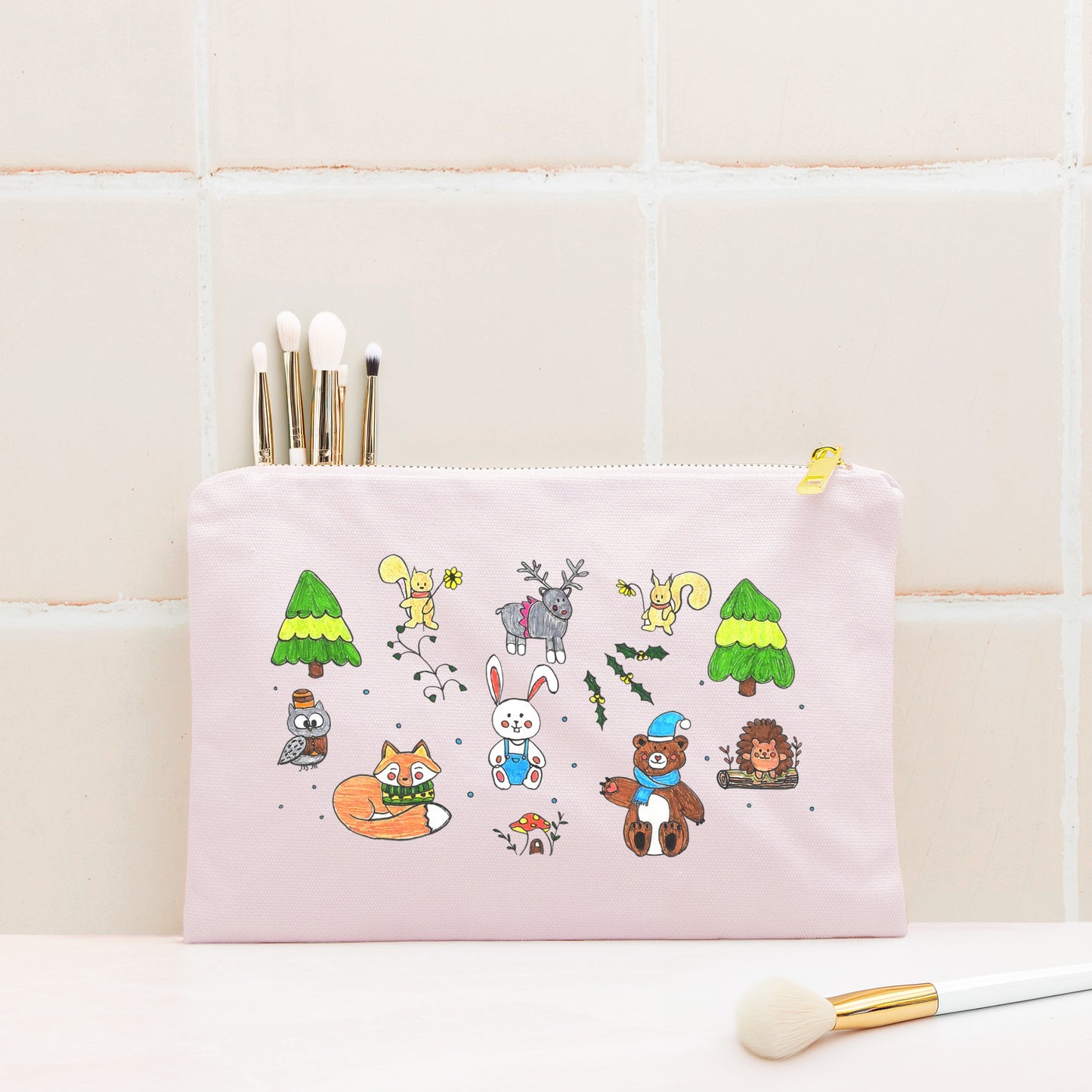 Forest Friends Storage Pouch
