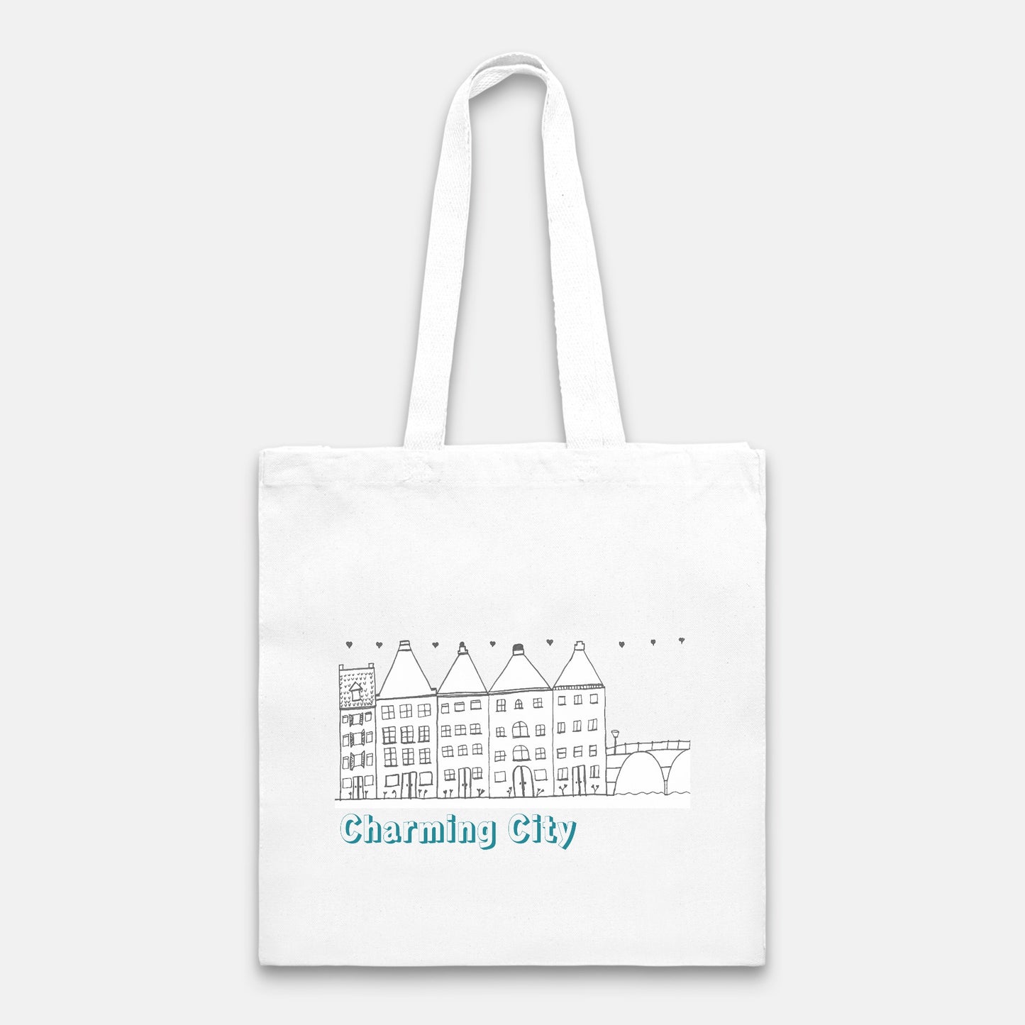 Charming City Tote Bag Heavy (2 available colors)