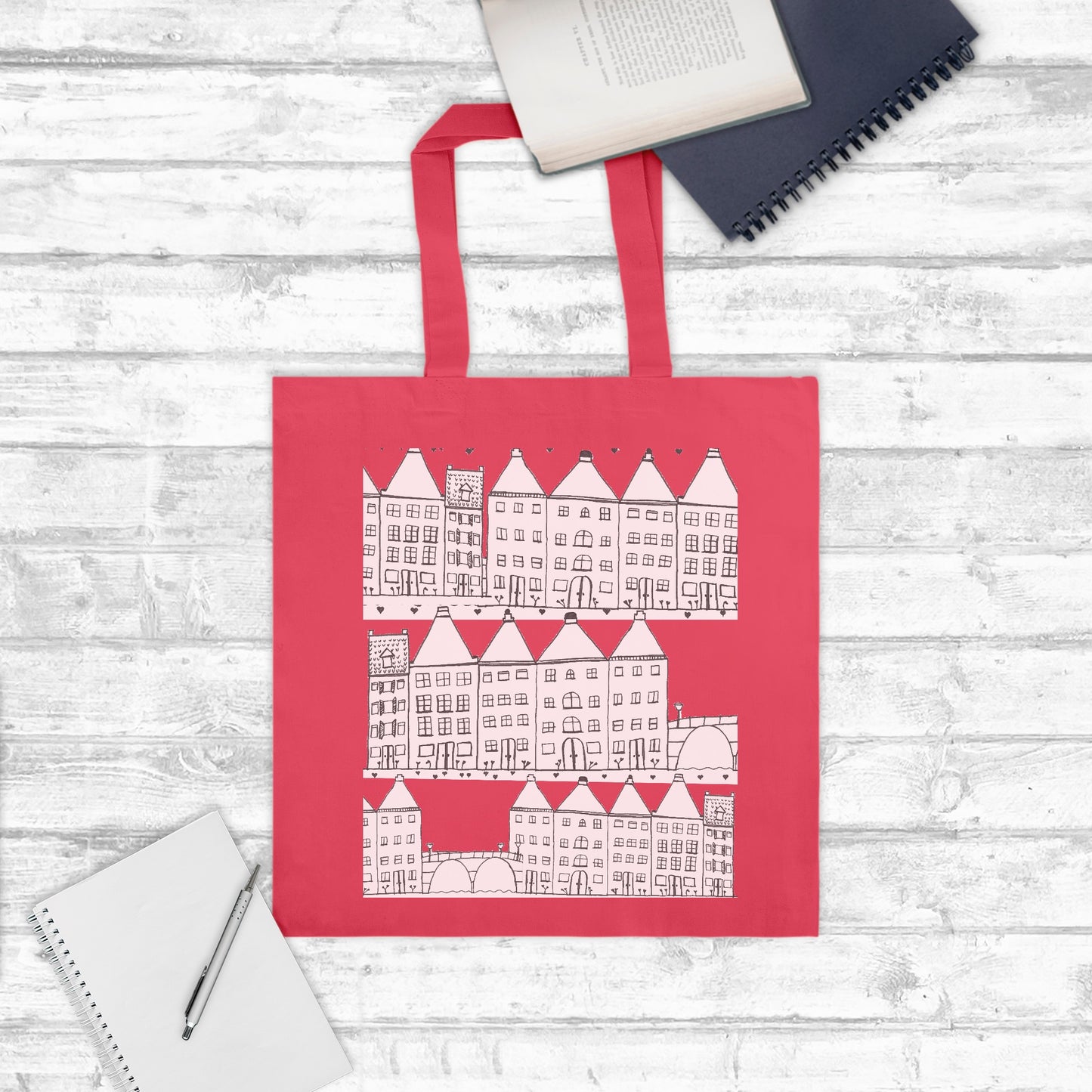 Charming City Tote Bag Lightweight (10 available colors)
