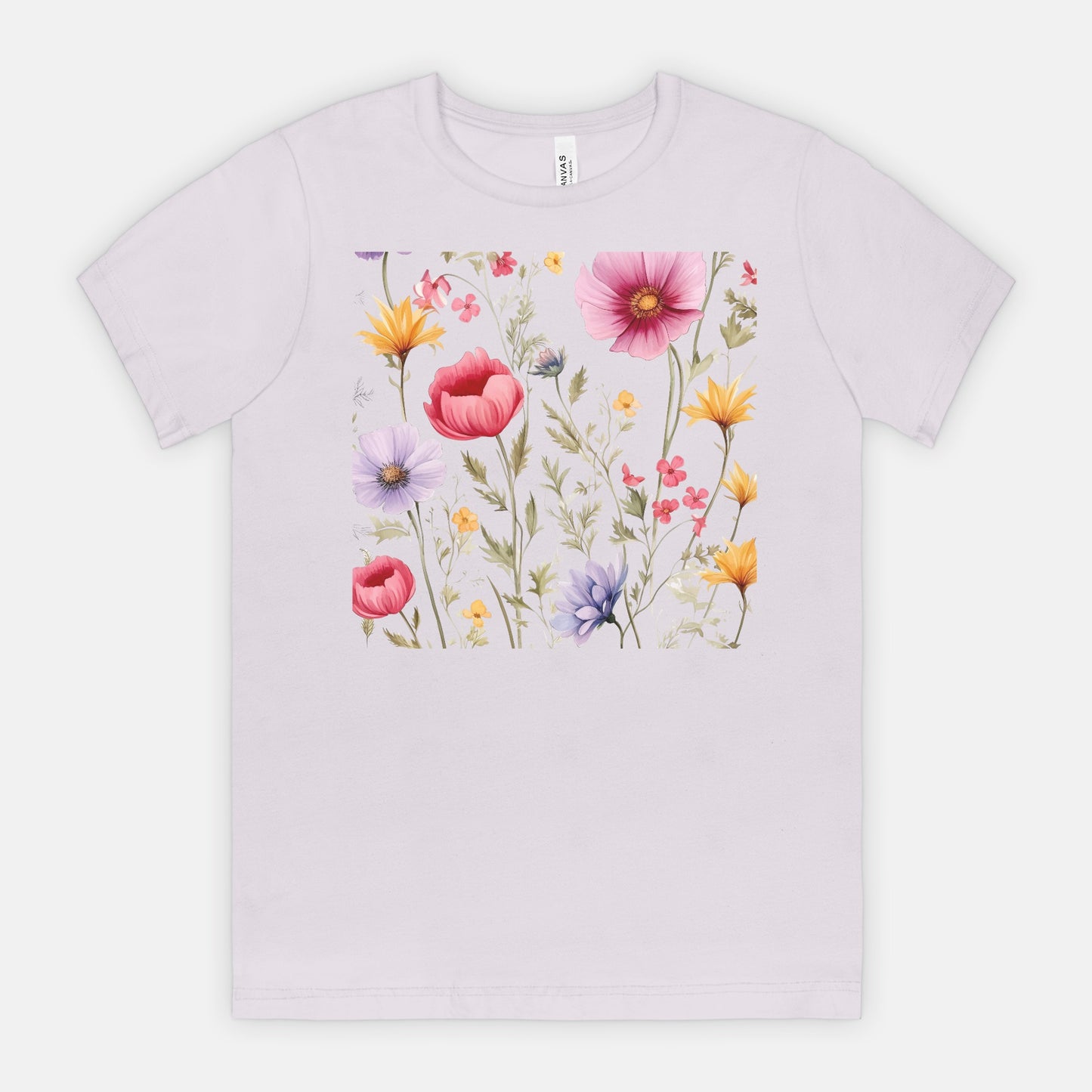 Wild Floral Unisex Tee (available 8+ colors)