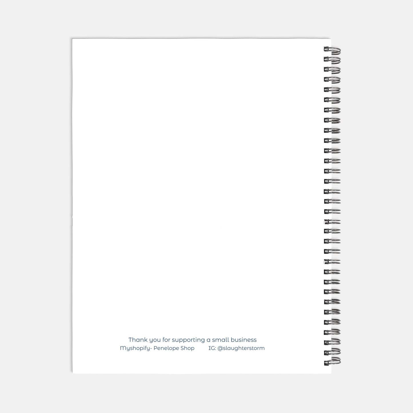 Charming City Notebook Softcover Spiral 8.5 x 11