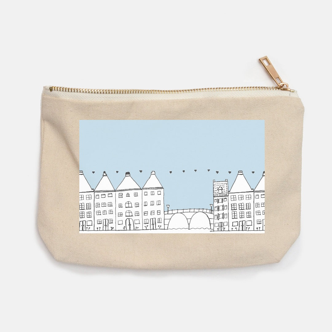 Charming City Pencil Bag (Canvas)