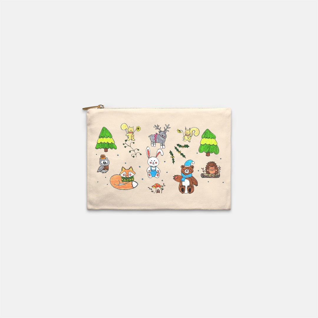 Forest Friends Storage Pouch