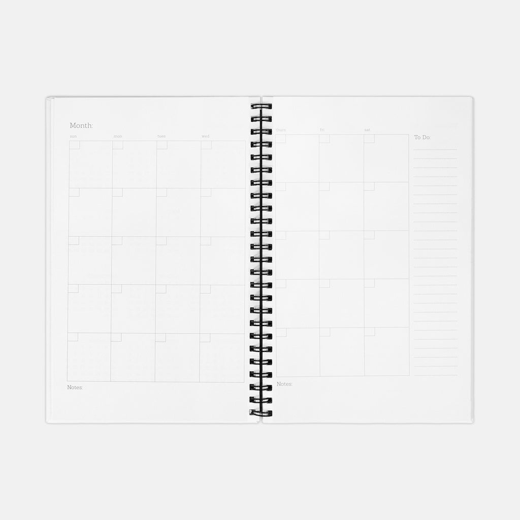 Holiday Planner Hardcover Spiral 5.5 x 8.5